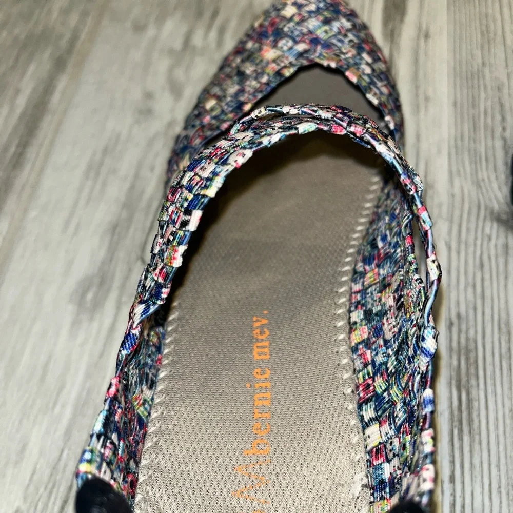 Bernie Mev Muliti Color Platform Shoes Size 39